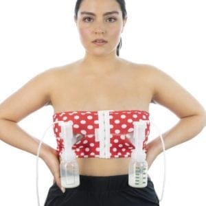 PumpEase Red Polka Dots