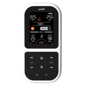 TensCare Unifit - Fitness, récupération et soulagement de la douleur - Tous vos besoins en matière d'EMS et de TENS en un seul appareil